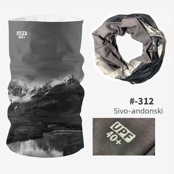 Unisex vanjska šal za glavu s bezšavnim vratnim dijelom, poliester, za trčanje i vožnju biciklom