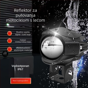 LED svjetlo za vozilo s dalekim i bližim snopom – vanjski modul za dostavljače