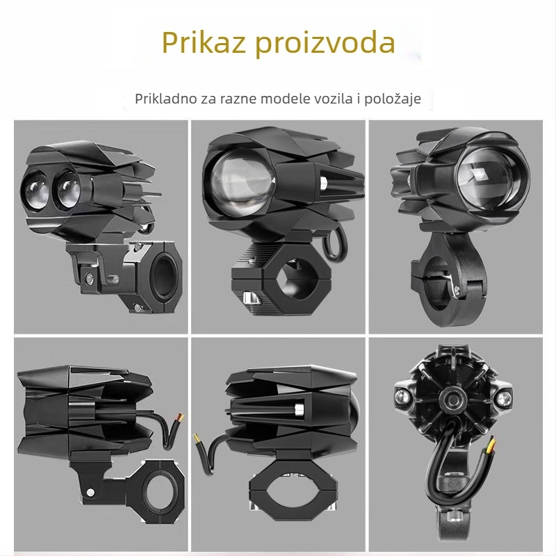LED svjetlo za vozilo s dalekim i bližim snopom – vanjski modul za dostavljače