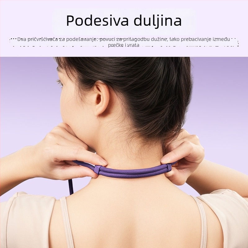 YAGEEN narukvica za telefon s podesivom duljinom, 360° rotacija, kopča za pojas protiv krađe, poliester
