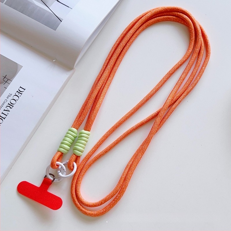Kabel za telefon s poliesterskim užetom, metalna kopča, anti-gubitak, privjesak u obliku slova T