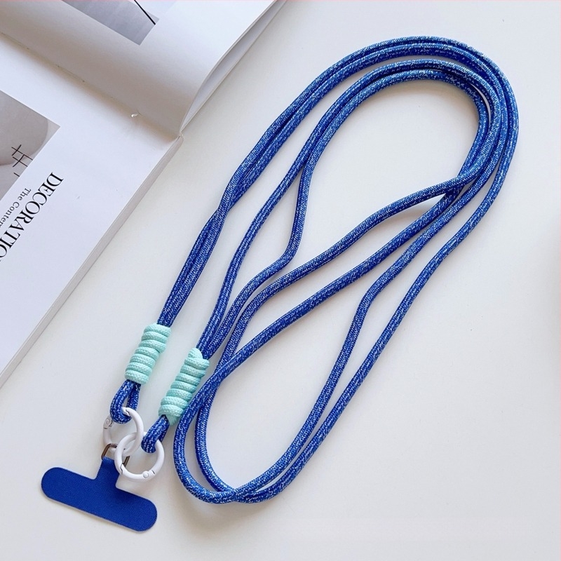 Kabel za telefon s poliesterskim užetom, metalna kopča, anti-gubitak, privjesak u obliku slova T