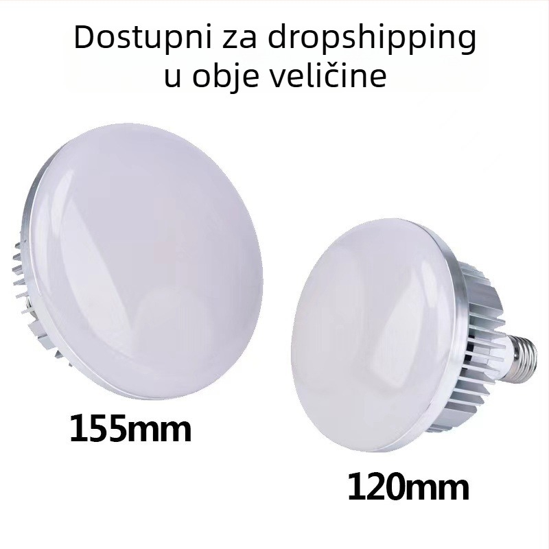 LED svjetlo u obliku gljive s daljinskim upravljanjem, regulacija boje u tri stupnja, za živu fotografiju i kratke videozapise, 60-100W, 220V, uspravno snimanje