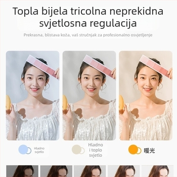 LED stolno svjetlo za dopunu za uživo fotografiju — 20W, 24V, tri boje temperature, stolna upotreba