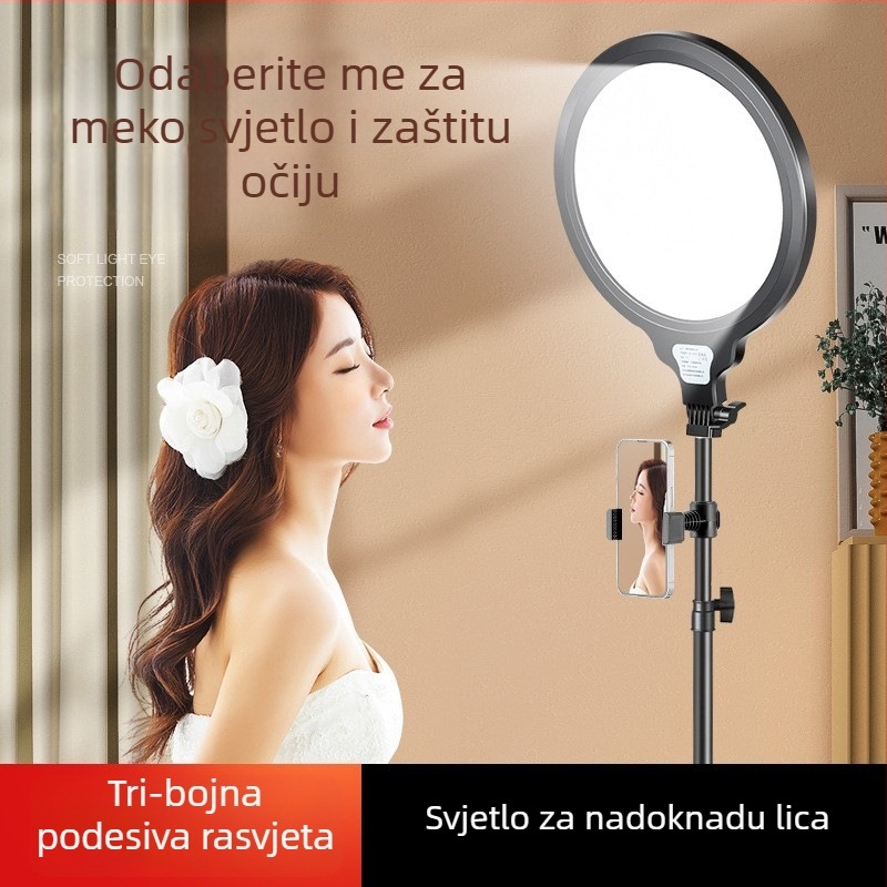 LED stolno svjetlo za dopunu za uživo fotografiju — 20W, 24V, tri boje temperature, stolna upotreba