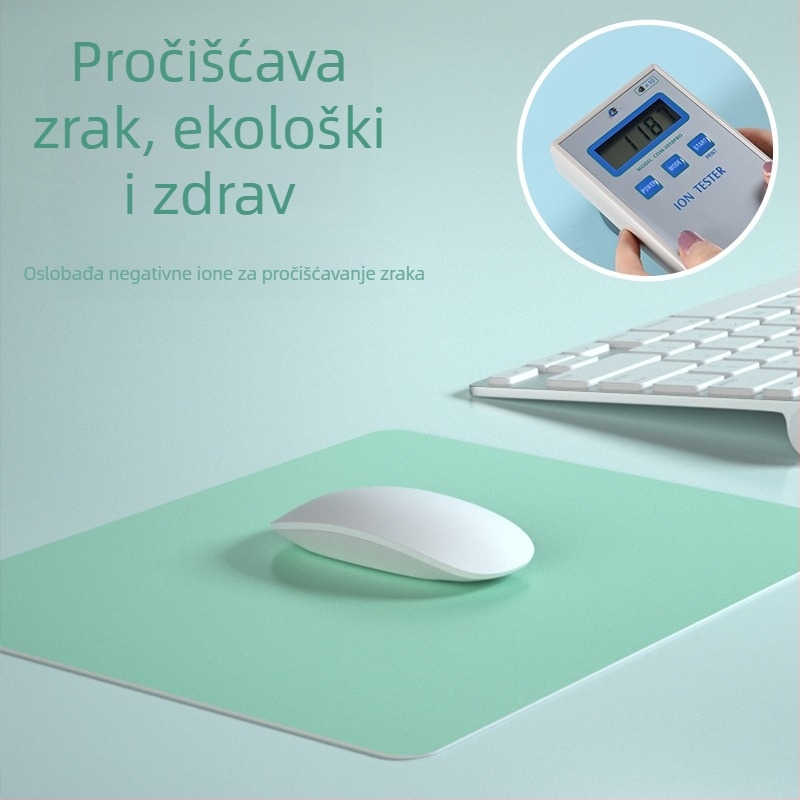 Podloga za miš od tekućeg silikona, protuklizna stolna podloga za ured i igrice, mala veličina 250×250 mm