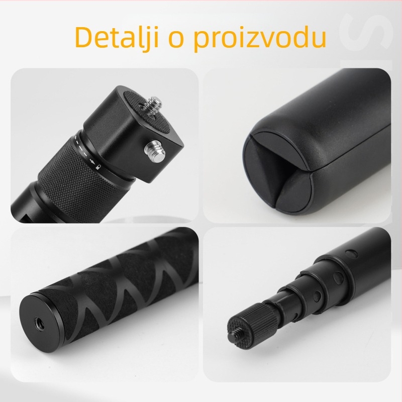Rotirajuća ručka s teleskopskim produžnim stupom za dodatke Insta360 X5/X3