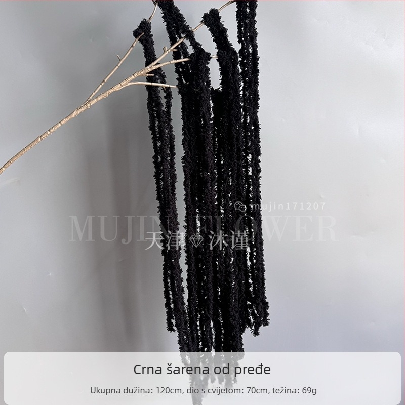 Viseće vunene cvjetne dekoracije za vjenčanje — Mu Jin, Dizajn: Styling, Materijal: Vuna, Namjena: Vjenčanje, Vrsta: Viseće cvijeće