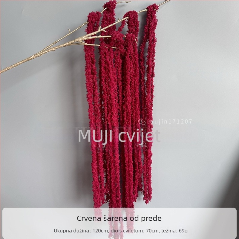 Viseće vunene cvjetne dekoracije za vjenčanje — Mu Jin, Dizajn: Styling, Materijal: Vuna, Namjena: Vjenčanje, Vrsta: Viseće cvijeće