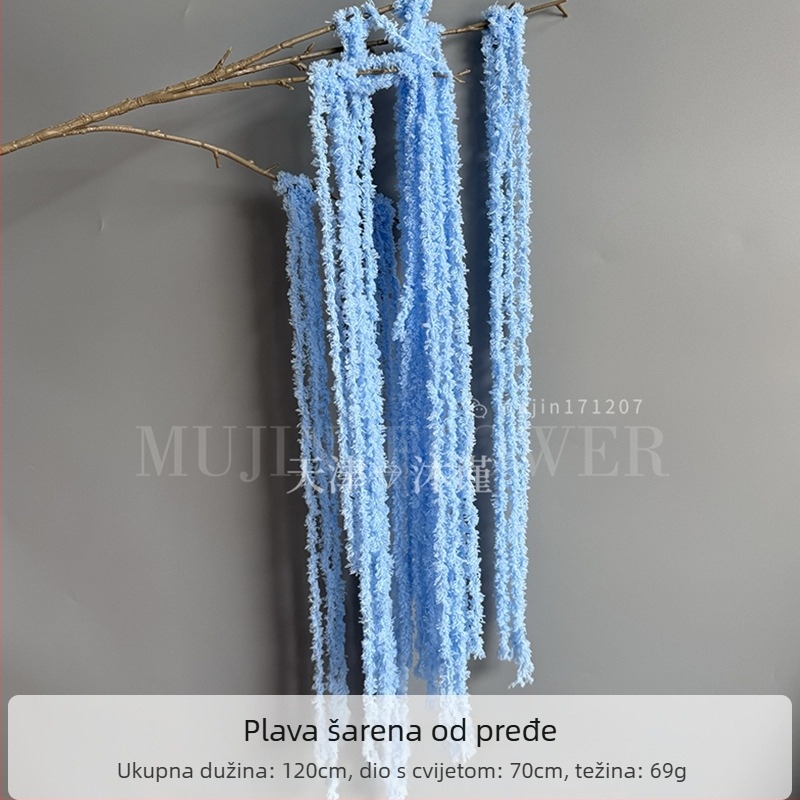 Viseće vunene cvjetne dekoracije za vjenčanje — Mu Jin, Dizajn: Styling, Materijal: Vuna, Namjena: Vjenčanje, Vrsta: Viseće cvijeće
