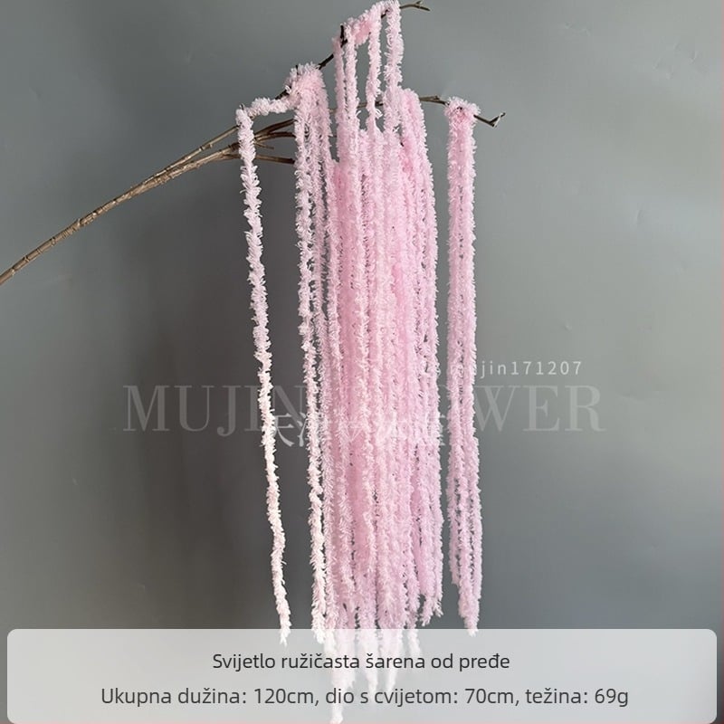 Viseće vunene cvjetne dekoracije za vjenčanje — Mu Jin, Dizajn: Styling, Materijal: Vuna, Namjena: Vjenčanje, Vrsta: Viseće cvijeće