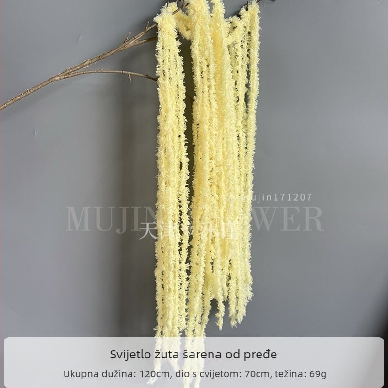 Viseće vunene cvjetne dekoracije za vjenčanje — Mu Jin, Dizajn: Styling, Materijal: Vuna, Namjena: Vjenčanje, Vrsta: Viseće cvijeće