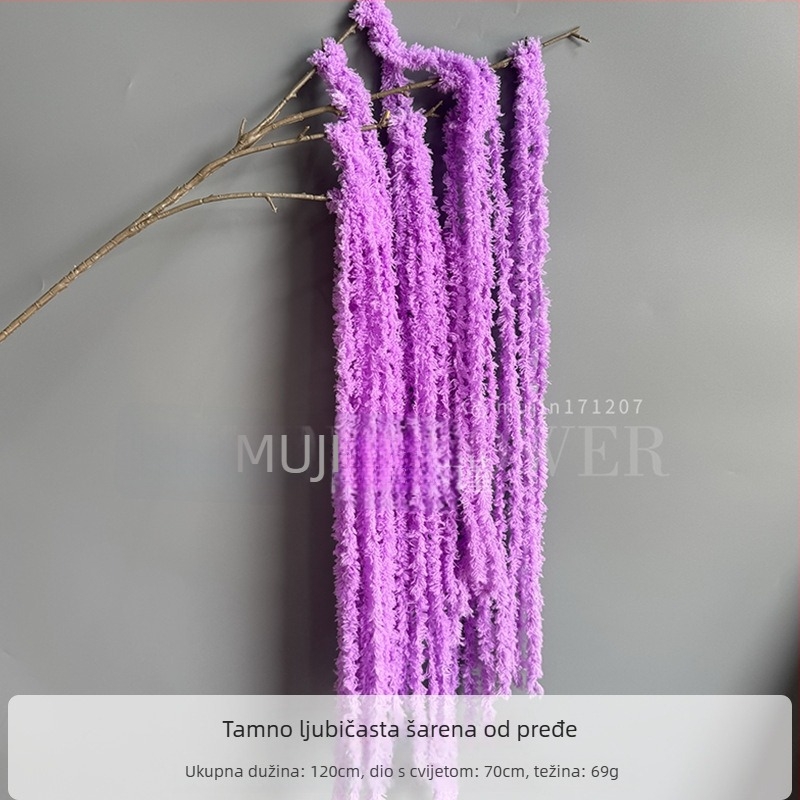 Viseće vunene cvjetne dekoracije za vjenčanje — Mu Jin, Dizajn: Styling, Materijal: Vuna, Namjena: Vjenčanje, Vrsta: Viseće cvijeće