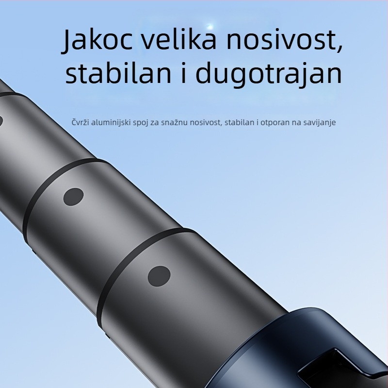 Aluminijski selfie štap tripod s daljinskim upravljačem i Bluetoothom, model H29, vertikalno snimanje