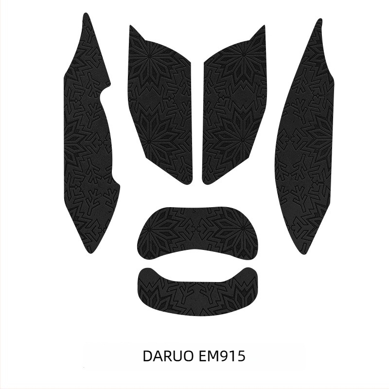 Podloga za miš protiv klizanja za Daryyou EM915; gumena podloga; plastično oblikovanje; protivklizna; upijanje znoja