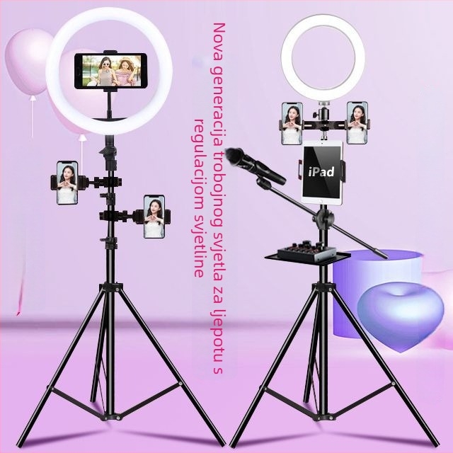Deer podni držač za mobitel – tripod za livestream, plastični, jednostavan stil