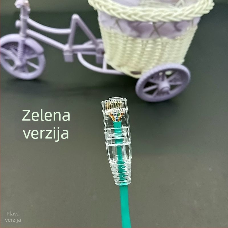 Cat6A mekano zaštićeni gigabit patch kabel za računalo/router/sobu poslužitelja