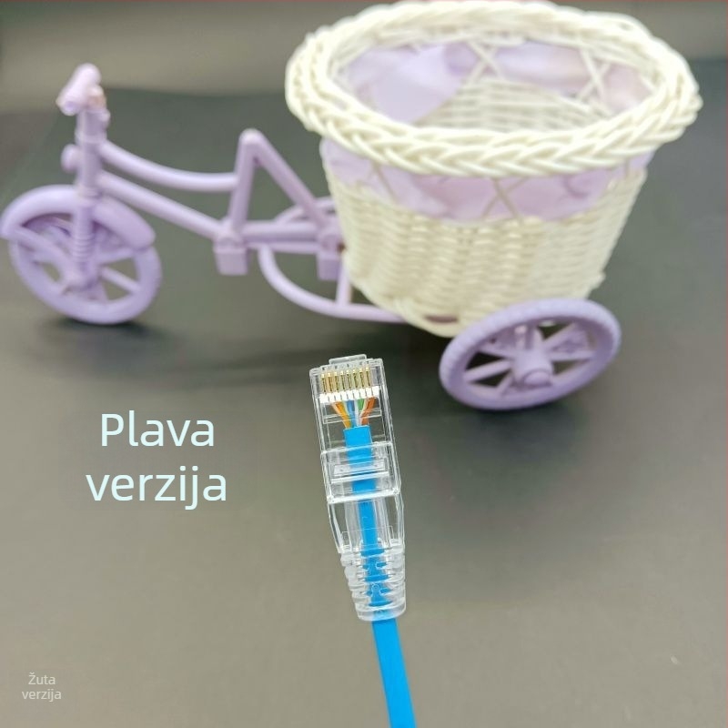 Cat6A mekano zaštićeni gigabit patch kabel za računalo/router/sobu poslužitelja