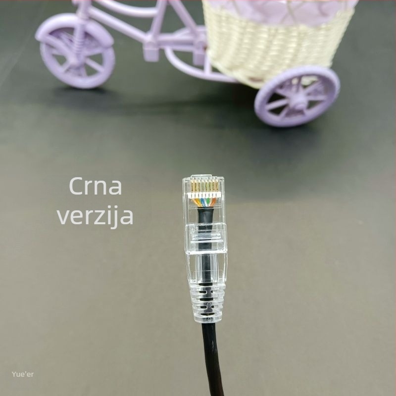 Cat6A mekano zaštićeni gigabit patch kabel za računalo/router/sobu poslužitelja