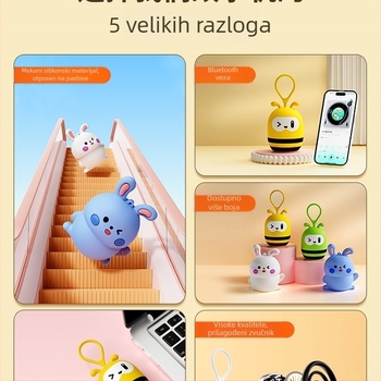 Dječji edukativni player za pjesme i priče | Glazba/Naracija | Za uzrast 0–3 godina | Plastika | Bez memorije