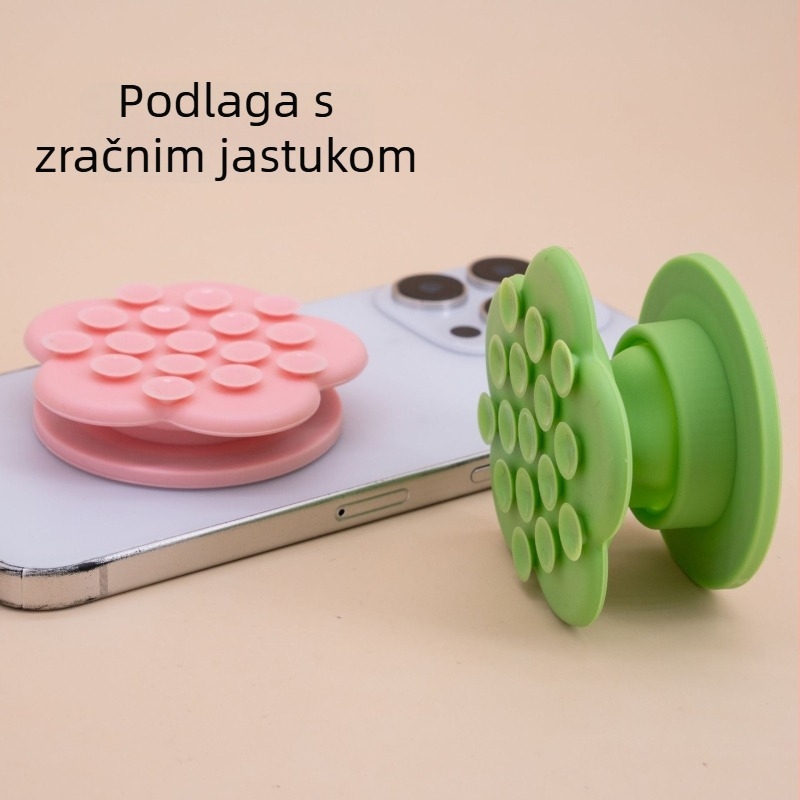 Držač za mobitel od silikona u obliku cvijeta s magnetskim stalkom, univerzalna kompatibilnost, za noćni ormarić