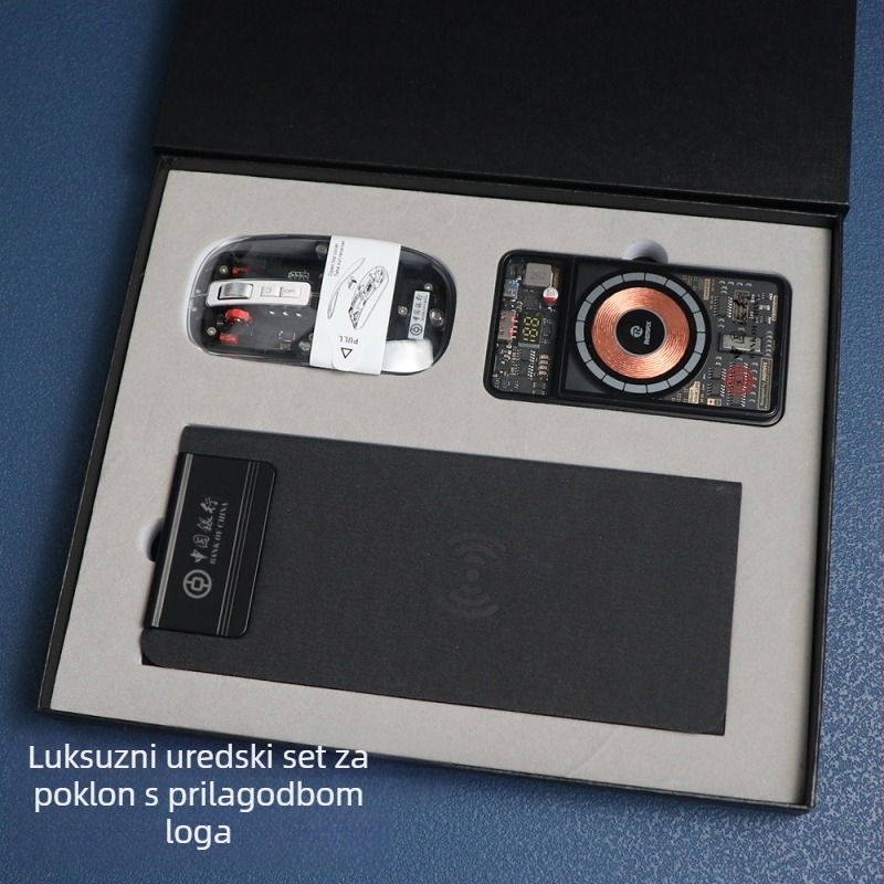 Korporativni pokloni s prilagođenim logotipom, svijetli luksuzni stil, plastični materijal, za poslovne sastanke i godišnjice tvrtke