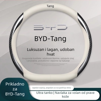 Navlaka za volan BYD Tang L s kožom Nappa, verzije DMI Glory i EV Champion, protuklizna, promjer 36 cm