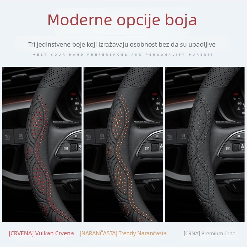 Mazda navlaka za volan, sportski stil, sve sezone, prilagođeno pristajanje