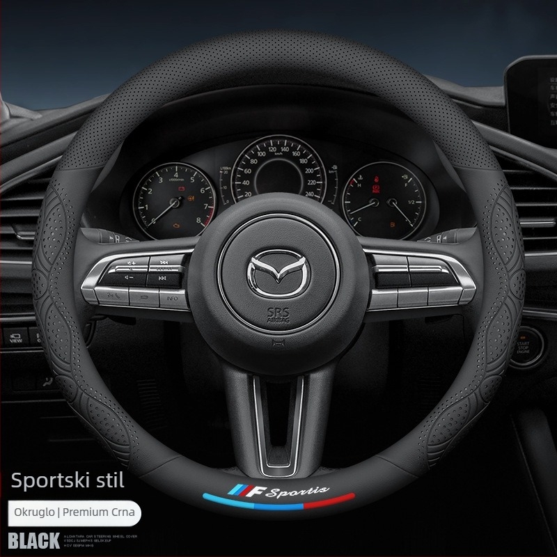 Mazda navlaka za volan, sportski stil, sve sezone, prilagođeno pristajanje
