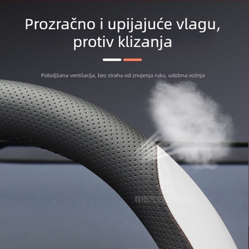 Navlaka za volan Chebaihu, sladak stil, umjetna koža, univerzalna ugradnja, za sve sezone