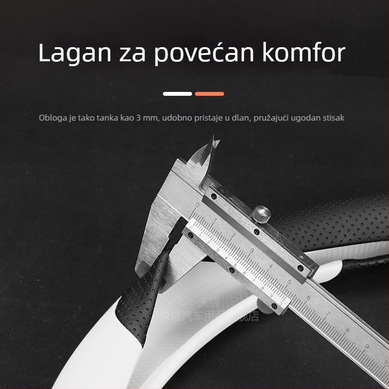 Navlaka za volan Chebaihu, sladak stil, umjetna koža, univerzalna ugradnja, za sve sezone