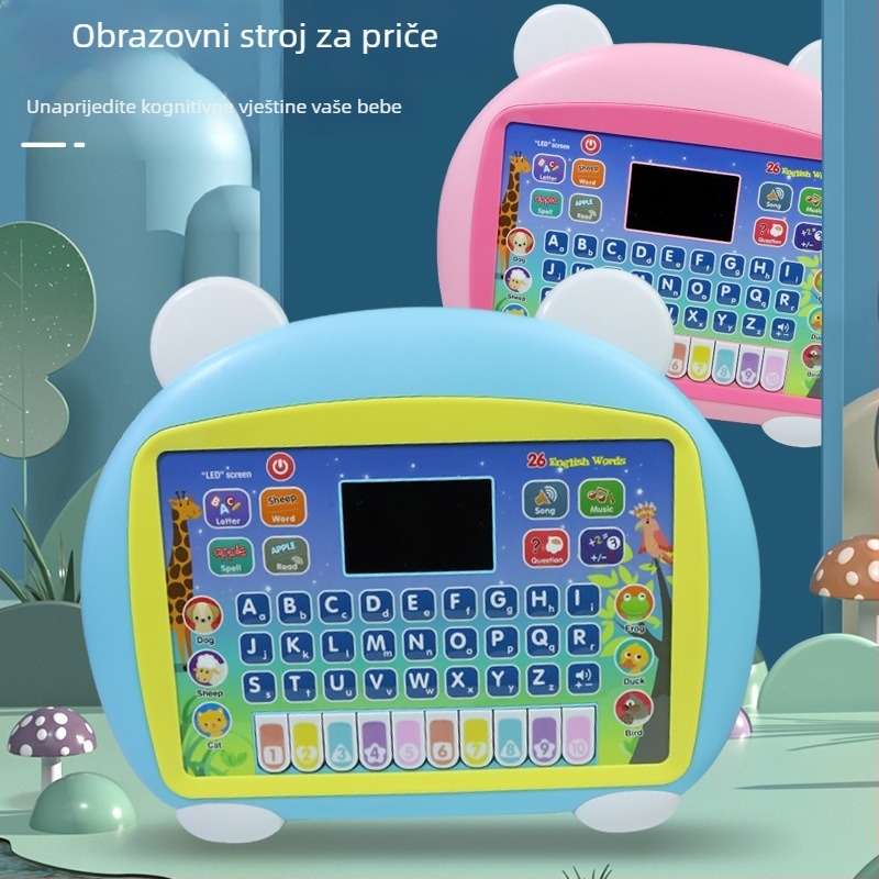 Mašinerija priča za rano obrazovanje - električni zvuk, plastična konstrukcija, bez memorije, uzrast 4-6 godina