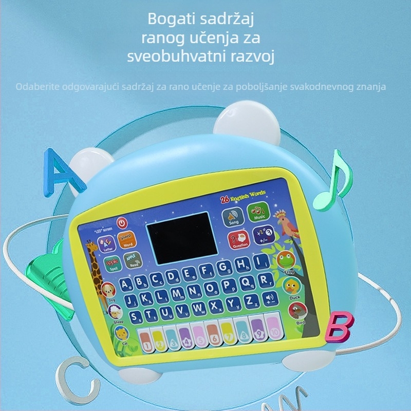 Mašinerija priča za rano obrazovanje - električni zvuk, plastična konstrukcija, bez memorije, uzrast 4-6 godina