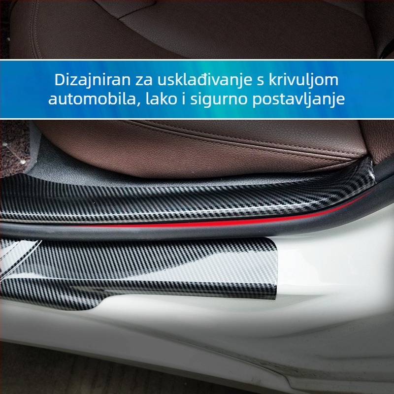BYD Hiace 05/07Ev pragova traka s pedalom, zaštita prtljažnika i naljepnica za promjenu izgleda karoserije