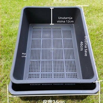 Unaprijeđena dvostruka kutija za mačke za mačiće, PVC materijal, brend Unique