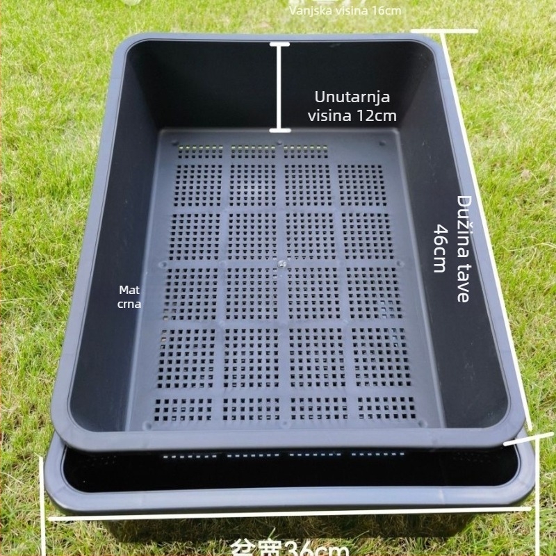 Unaprijeđena dvostruka kutija za mačke za mačiće, PVC materijal, brend Unique