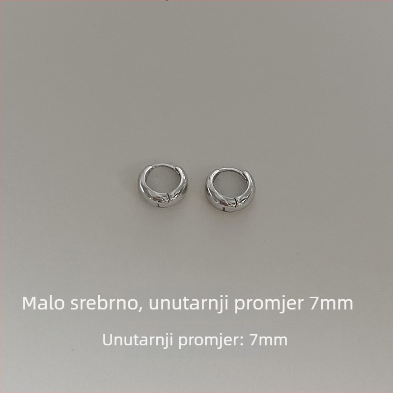 Naušnice, 925 srebro, Geometrijski dizajn, Elektroplatiranje, Insta stil