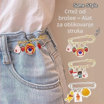 Bros od legure, geometrijski dizajn, stil za parove i popularan stil, završni sloj s kapljicama ulja, zima 2022