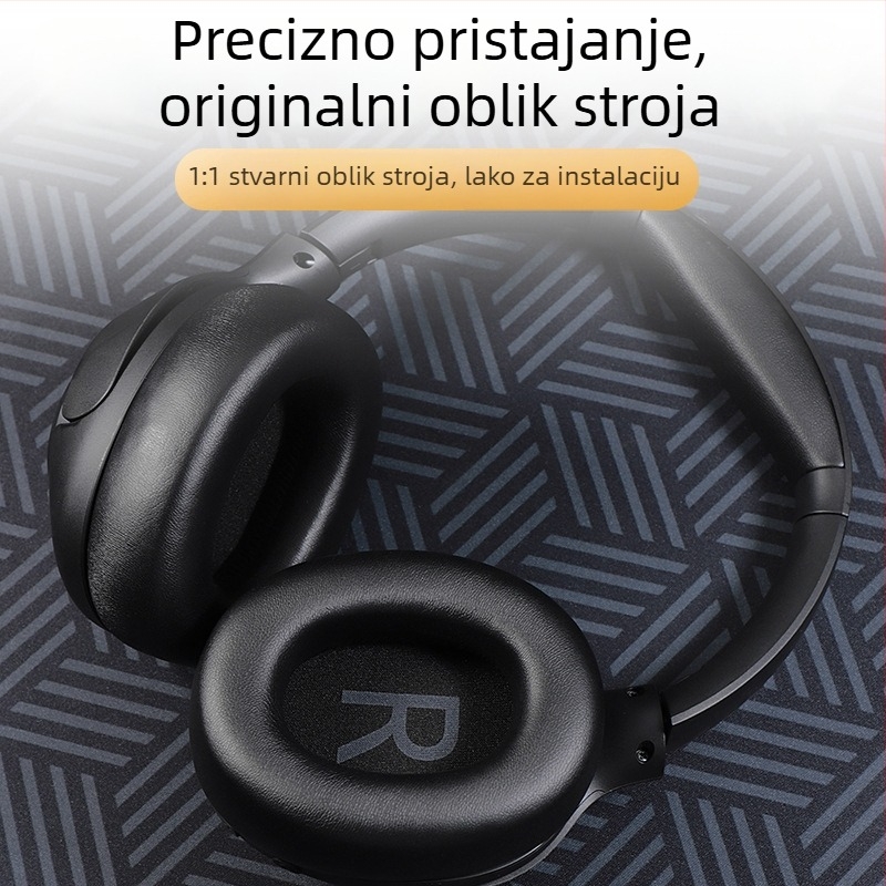 PU kožni jastučići za uši za QCY H3, H3 Pro i H3 Lite — PU koža, jednostavna ugradnja, kompatibilno s QCY H3 serijom