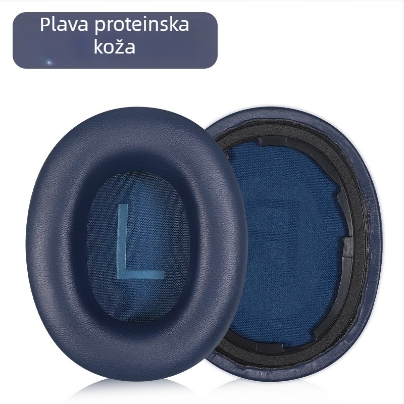 PU kožni jastučići za uši za QCY H3, H3 Pro i H3 Lite — PU koža, jednostavna ugradnja, kompatibilno s QCY H3 serijom