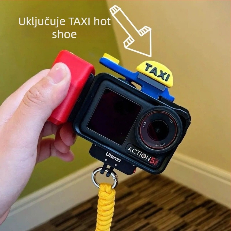 Originalni okvir za DJI Action3/4/5/5Pro s univerzalnim držalom za snimanje i okidačem, 3C certifikat: 2023180717043232
