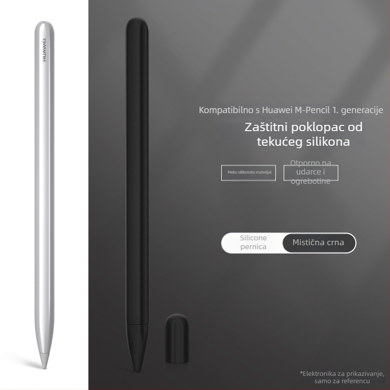 Futrola za stylus Huawei m-pencil – silikonska zaštitna maska, protuklizna, moguća privatna etiketa