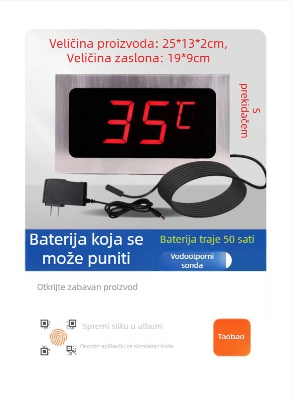 Serija 970/980 – Monitor temperature vode za bazene i saune; modeli CX970, CX970L, CX980, CX980L