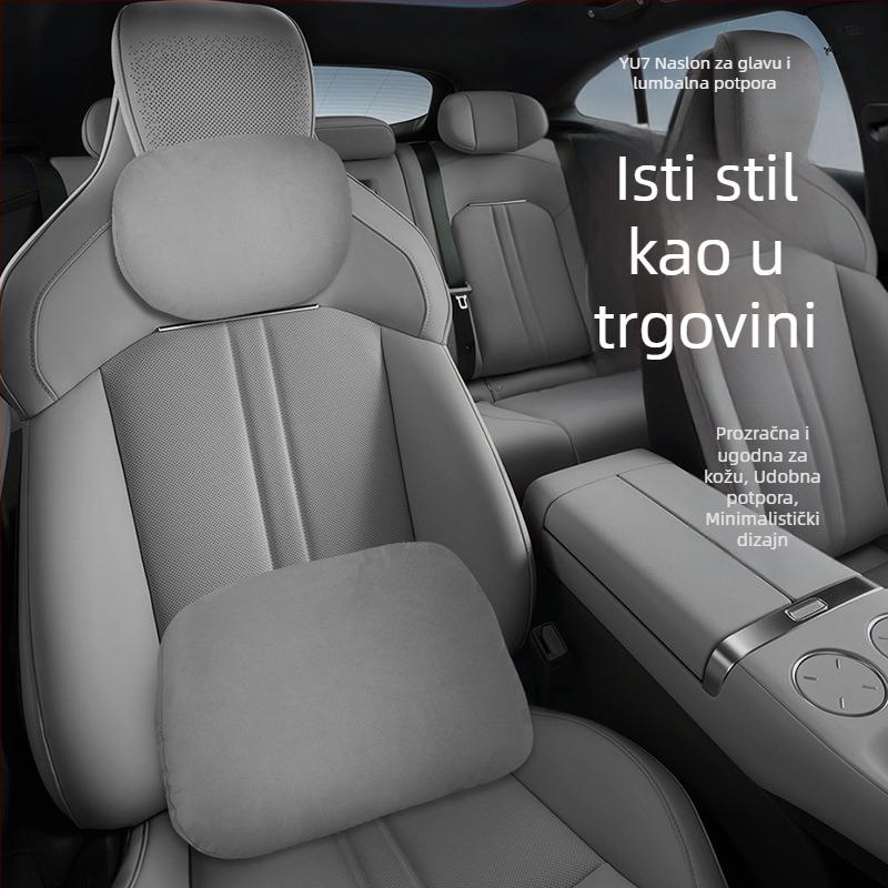 Auto jastuk za glavu i potporu lumbalne regije Xiaomi Yu7 – unutarnji dodaci