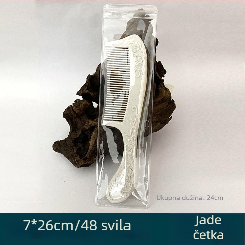 Prozirna debela PVC vrećica sa samouzavaranjem za pakiranje nakita i dodataka (PVC materijal; zatvaranje: samouzavaranje; pogodno za nakit, satove, ukosnice, četkice za šminku, češljeve)