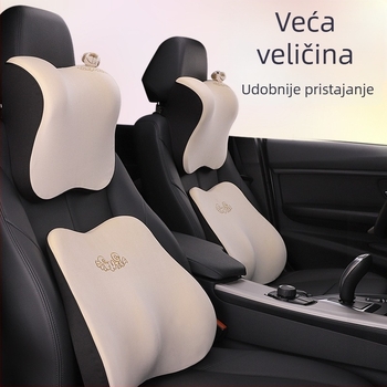 Auto jastuk za glavu s memorijskom pjenom za potporu vrata