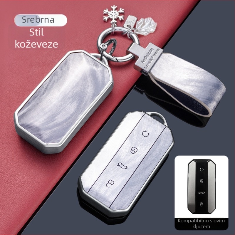 Kućište ključa za Chery Jaecoo – minimalistički TPU kućište, kompatibilno s J5/J7, bez prilagodbi