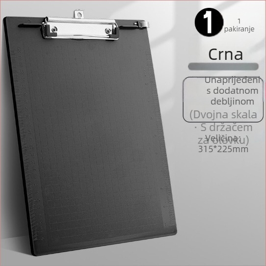 LC3005 Plastični A4 clipboard sa snažnim stegom