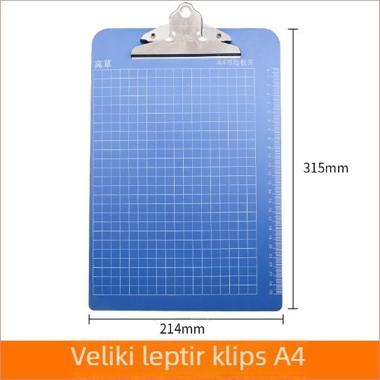 LC3005 Plastični A4 clipboard sa snažnim stegom