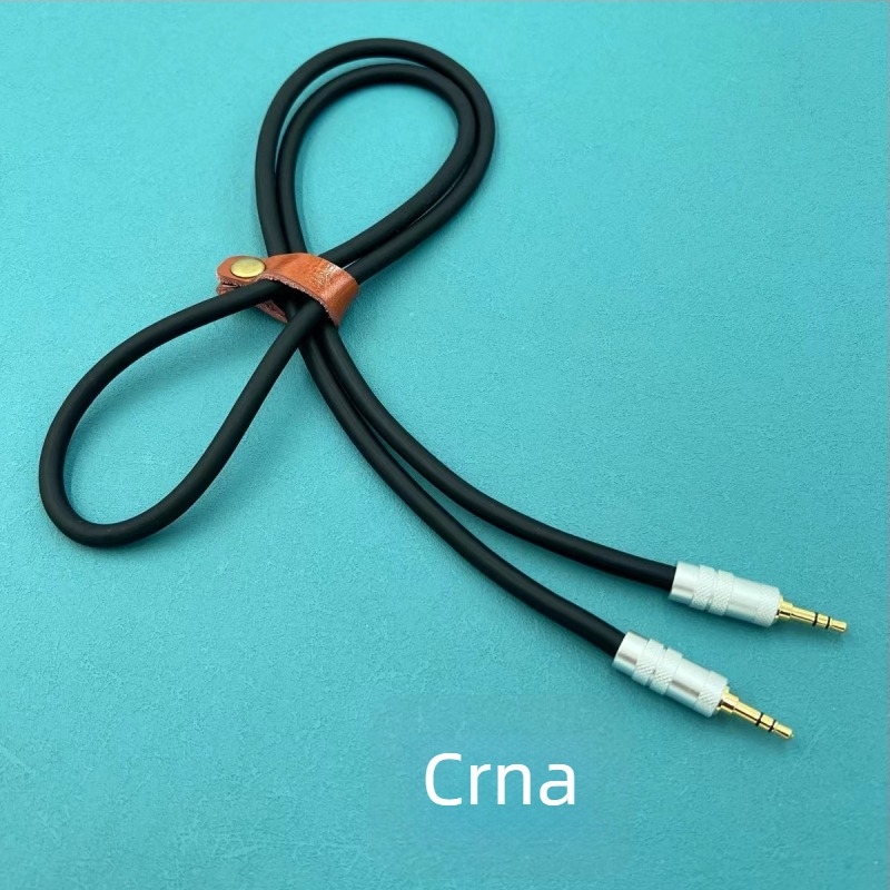 Kabel AUX 3,5 mm na 3,5 mm, muški, trožilni, silikon kabel za Apple auto audio adapter DIY